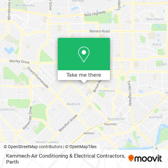 Mapa Kemmech-Air Conditioning & Electrical Contractors