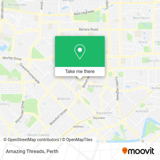 Mapa Amazing Threads