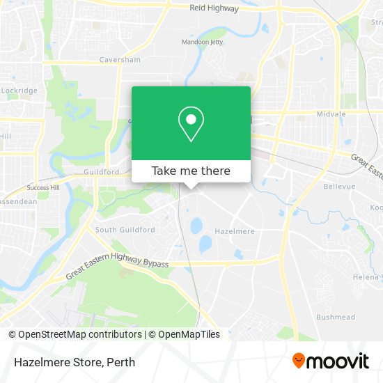Hazelmere Store map