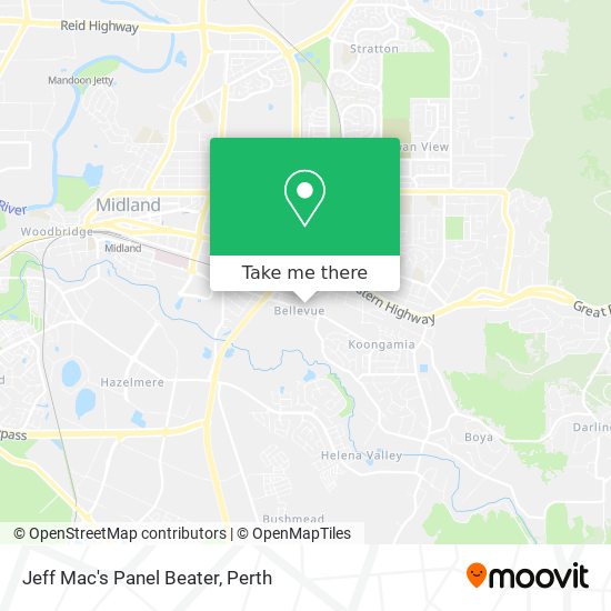Jeff Mac's Panel Beater map