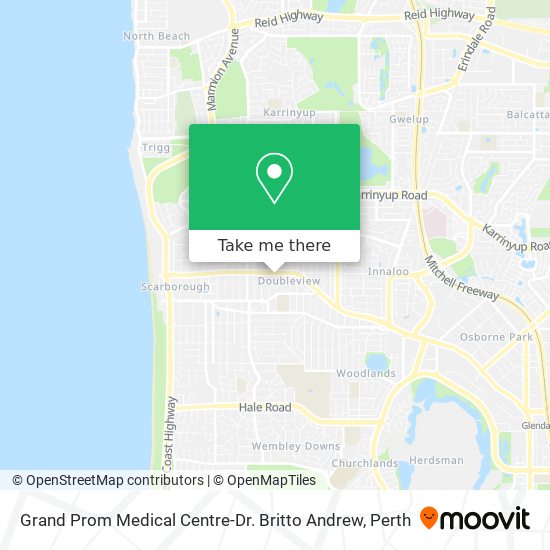Grand Prom Medical Centre-Dr. Britto Andrew map