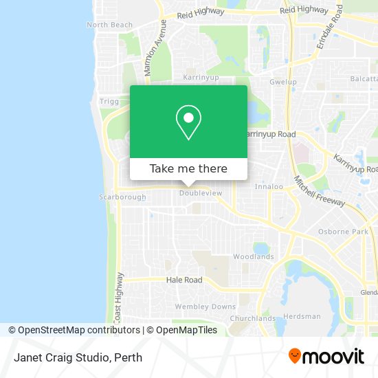 Janet Craig Studio map