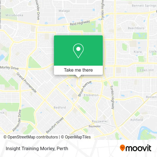 Insight Training Morley map