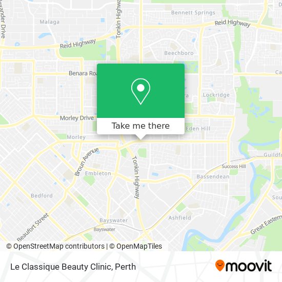 Le Classique Beauty Clinic map