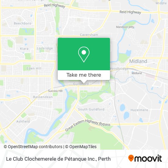 Le Club Clochemerele de Pétanque Inc. map
