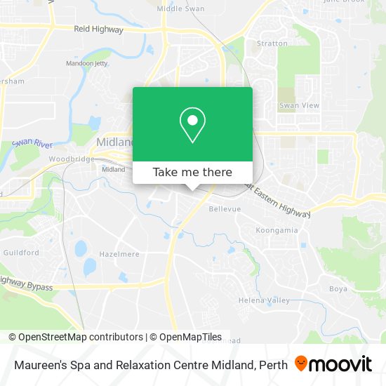 Maureen's Spa and Relaxation Centre Midland map