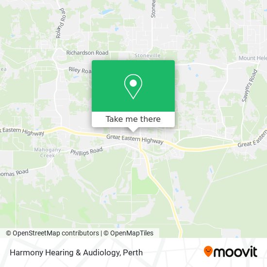 Harmony Hearing & Audiology map