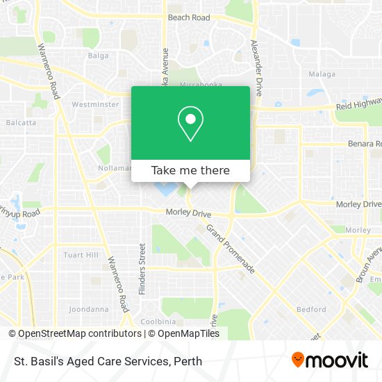 Mapa St. Basil's Aged Care Services