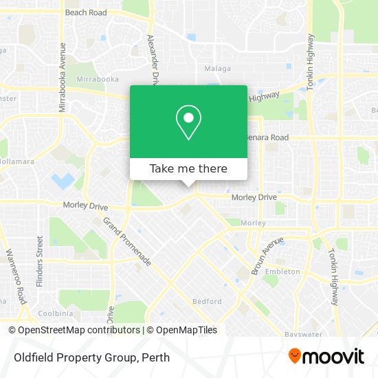 Oldfield Property Group map