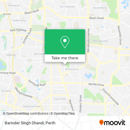 Barinder Singh Dhandi map