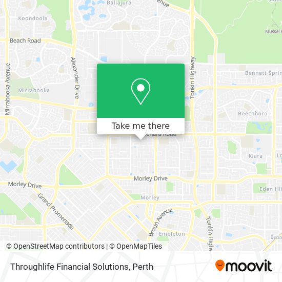 Throughlife Financial Solutions map