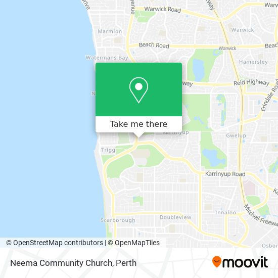 Neema Community Church map