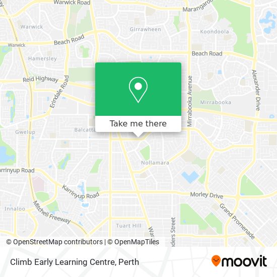 Climb Early Learning Centre map