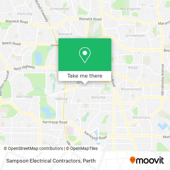 Sampson Electrical Contractors map