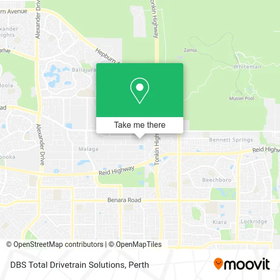 Mapa DBS Total Drivetrain Solutions