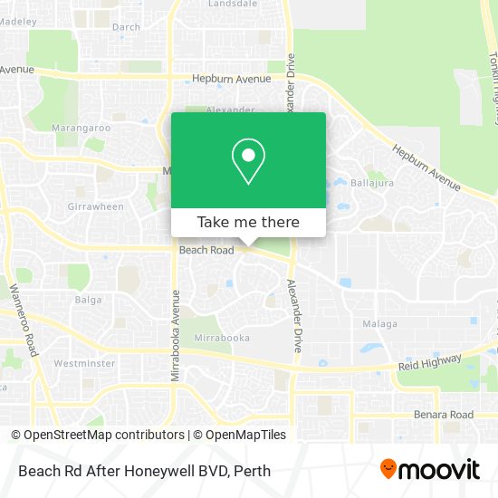 Beach Rd After Honeywell BVD map
