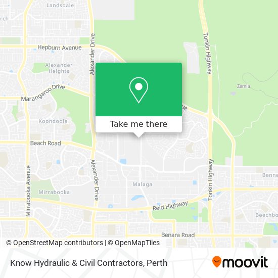 Know Hydraulic & Civil Contractors map