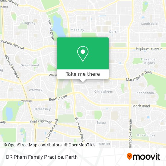 DR.Pham Family Practice map