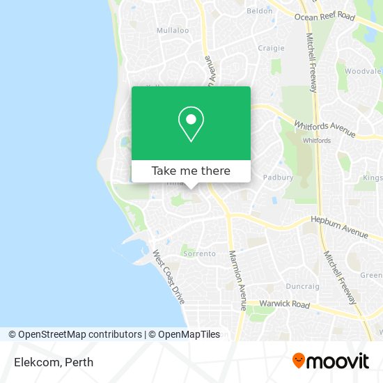 Elekcom map