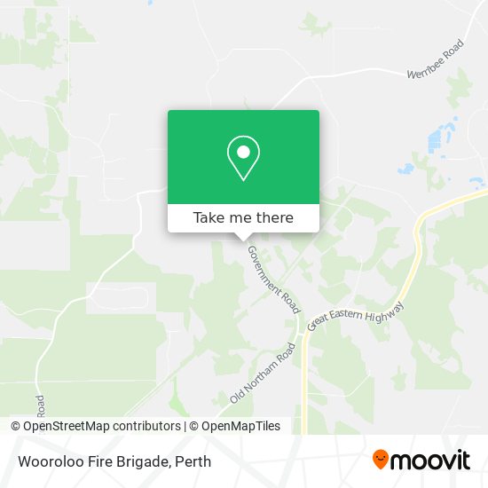 Wooroloo Fire Brigade map