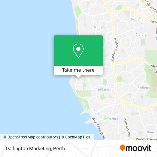 Darlington Marketing map