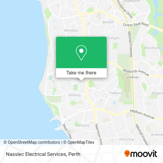 Nasslec Electrical Services map