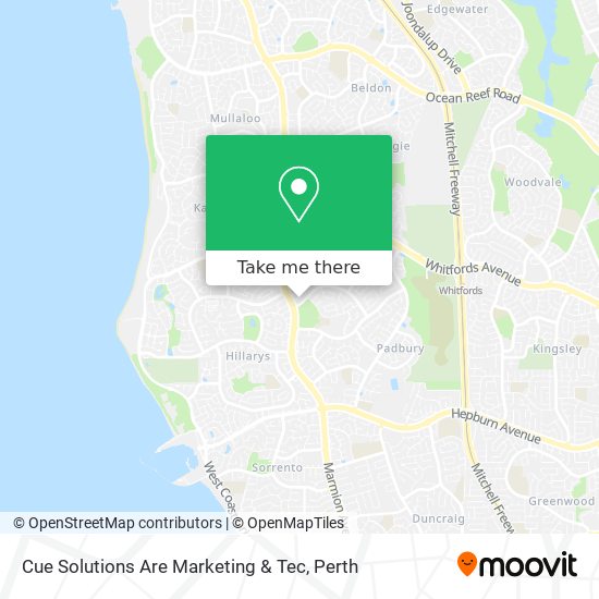 Cue Solutions Are Marketing & Tec map