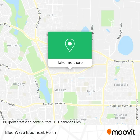 Mapa Blue Wave Electrical