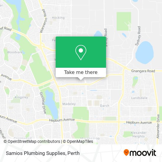 Samios Plumbing Supplies map