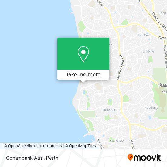 Commbank Atm map