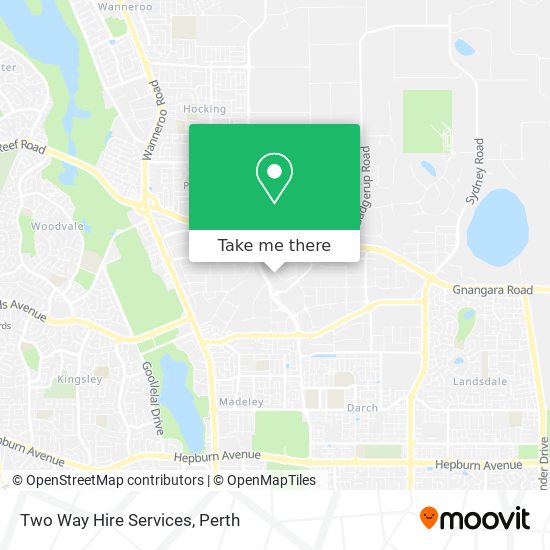 Two Way Hire Services map