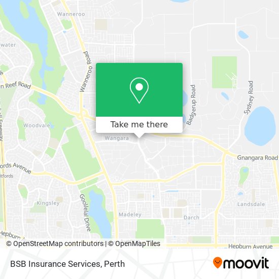 BSB Insurance Services map