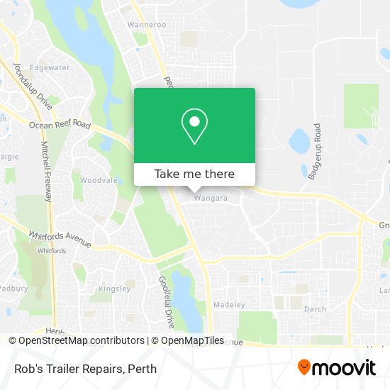 Rob's Trailer Repairs map