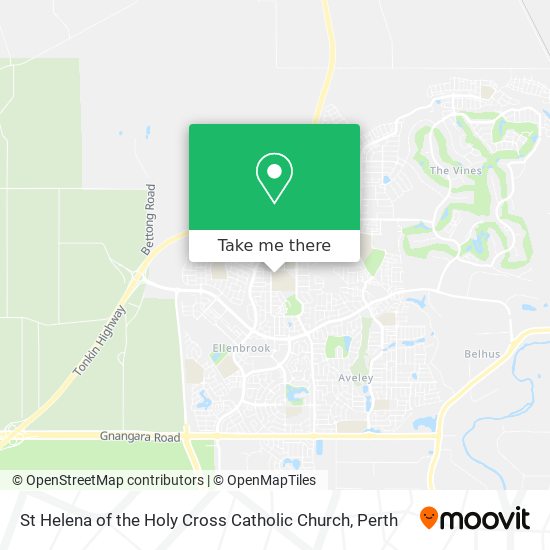 St Helena of the Holy Cross Catholic Church map