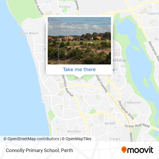 Mapa Connolly Primary School