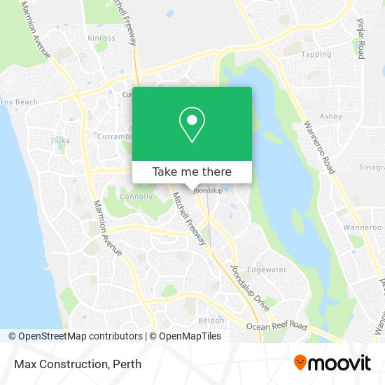 Max Construction map
