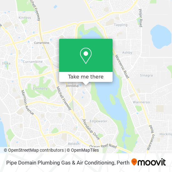 Pipe Domain Plumbing Gas & Air Conditioning map