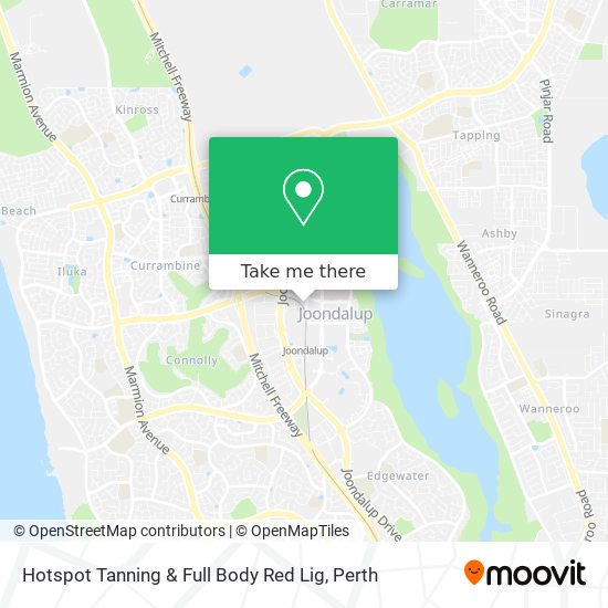 Hotspot Tanning & Full Body Red Lig map