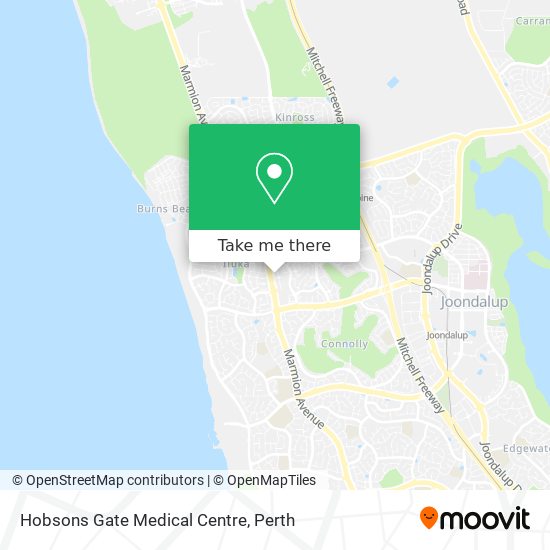 Hobsons Gate Medical Centre map