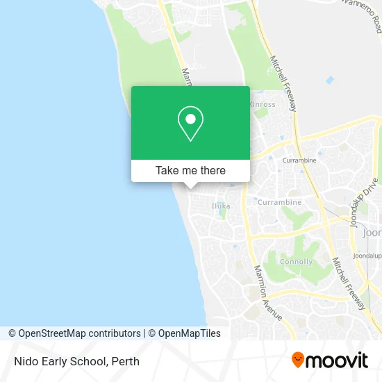 Nido Early School map