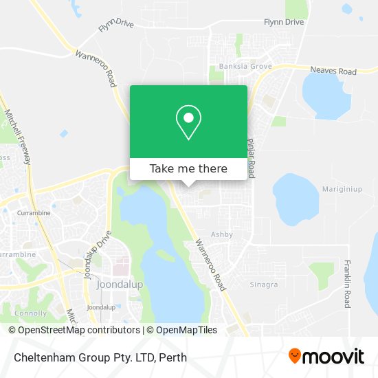 Cheltenham Group Pty. LTD map