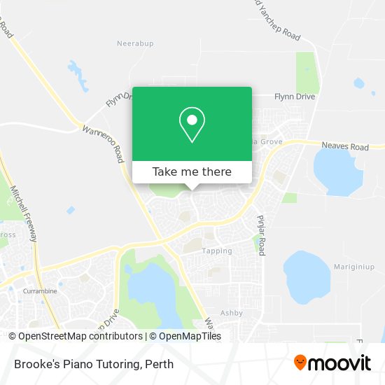 Brooke's Piano Tutoring map