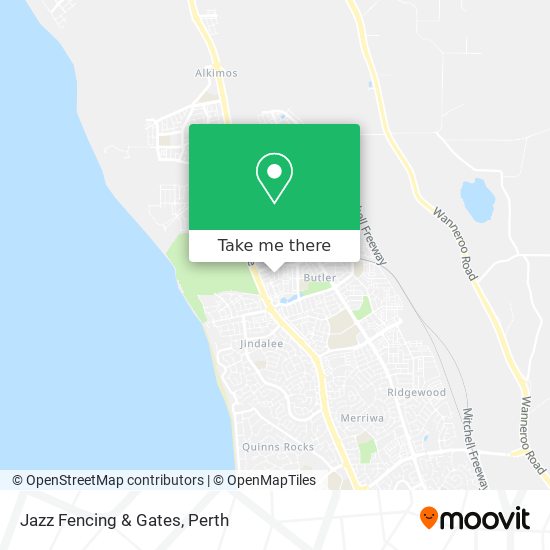 Jazz Fencing & Gates map