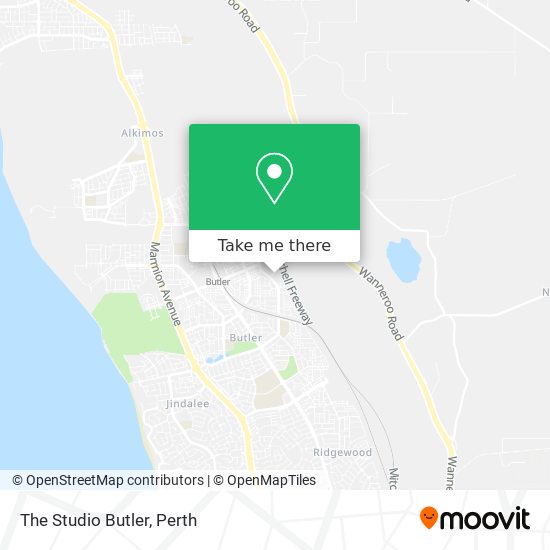 The Studio Butler map
