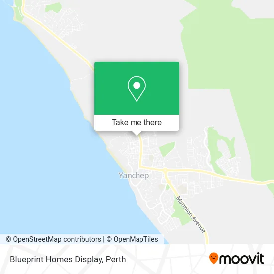 Mapa Blueprint Homes Display