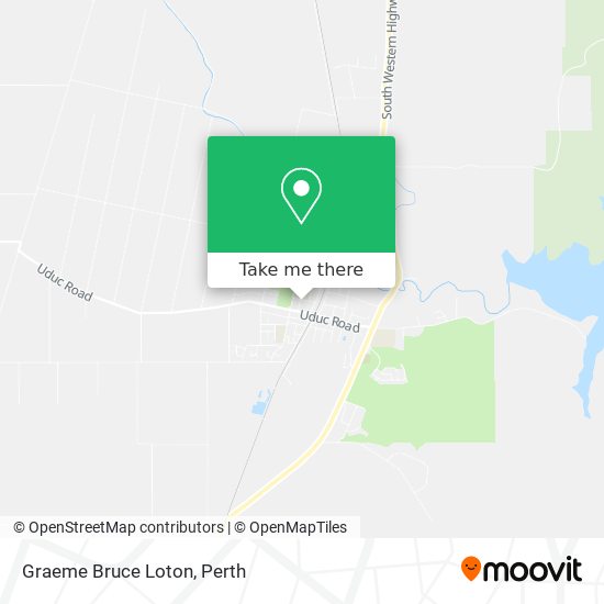 Graeme Bruce Loton map