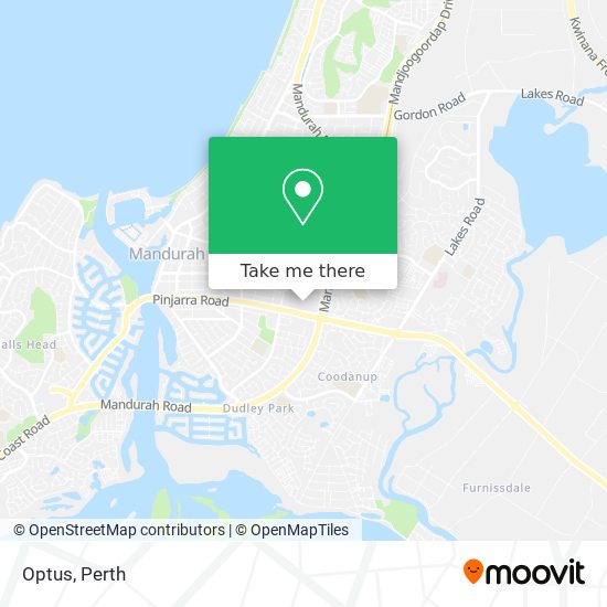 Optus map