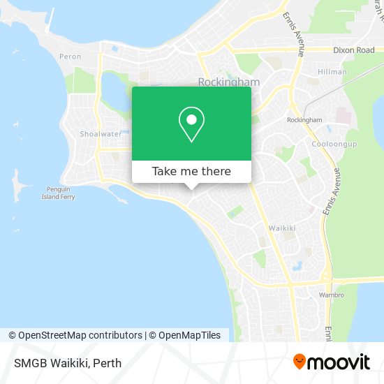 SMGB Waikiki map