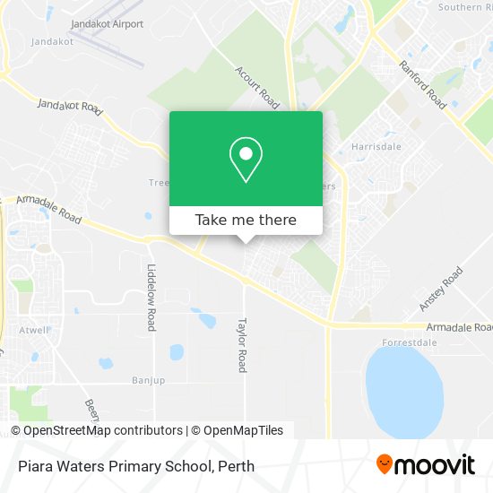 Piara Waters Primary School map