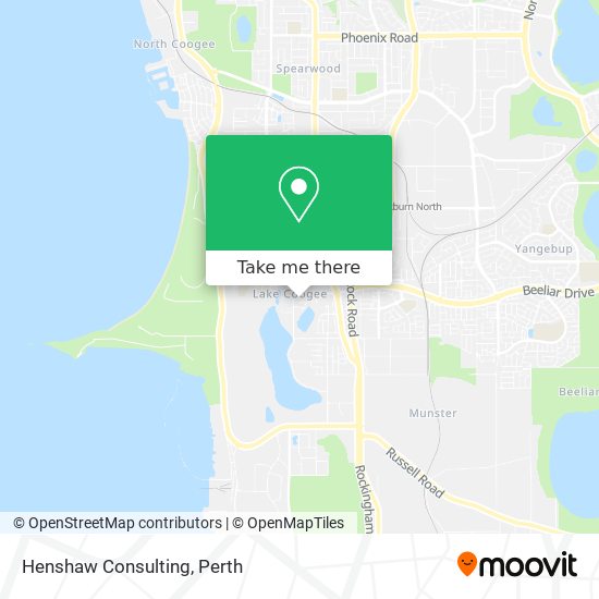 Henshaw Consulting map